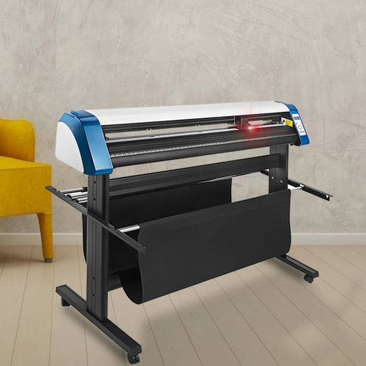 53-Inch Semi-Automatic Contour Vinyl Cutter Plotter Manual Positioning