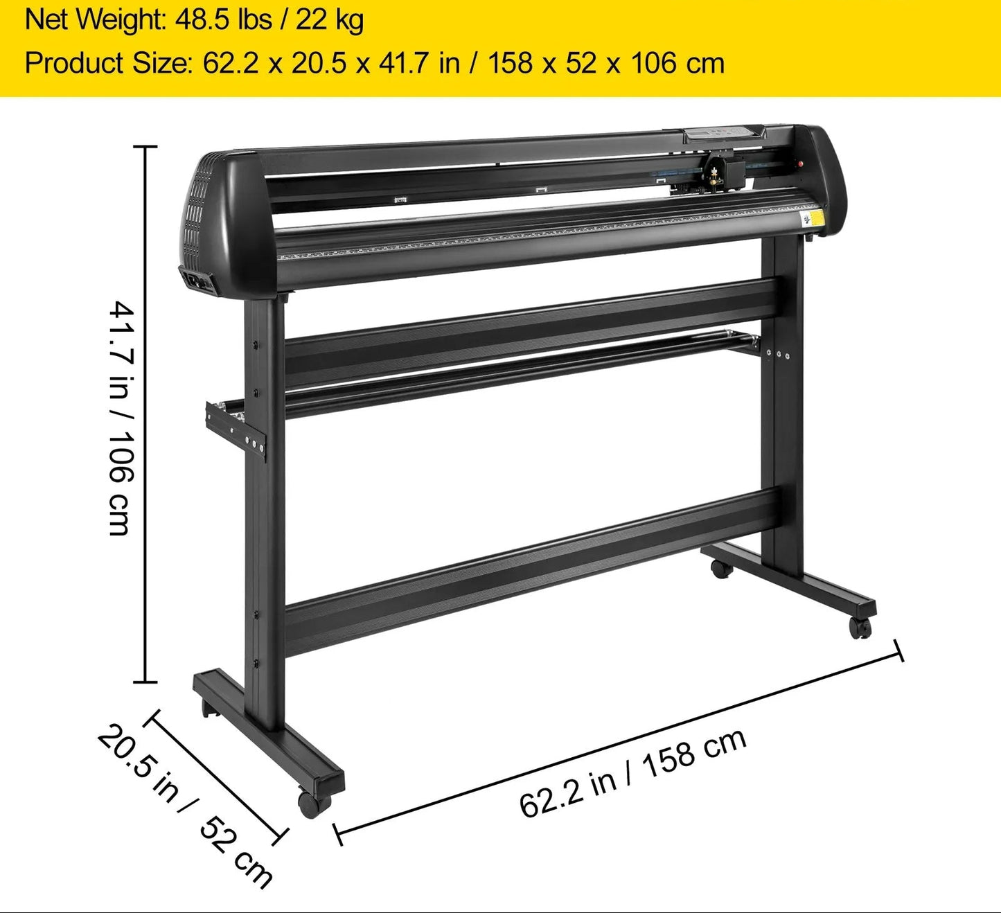 Vinyl Cutter 53 Inch Vinyl Cutter Machine With Floor Stand Vinyl Plotter