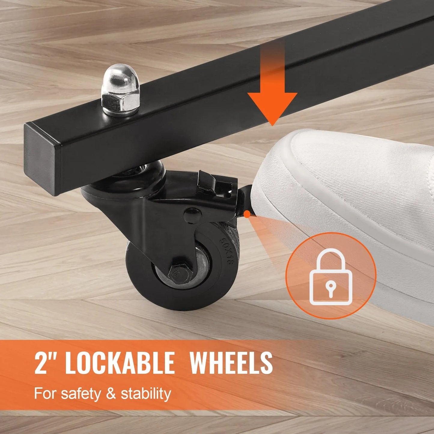 Ping Pong Table, Professional Table Tennis Game, Indoor MDF Portable Table Tennis Table, Foldable Ping Pong Table with Quick Clamp Net and Lockable Wheels, 10 Minute Easy Assembly, 12mm Tabletops