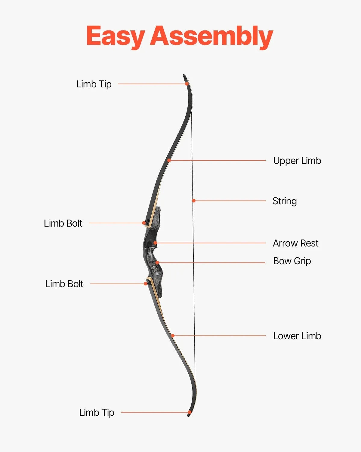 Recurve Bow and Arrows Kit, 60 inch Wooden Takedown Bows, Right Handed Ergonomic Archery Recurve Bow Package, Longbow for Outdoor Target Training Practice Hunting, Beginners to Advanced, 35 lbs