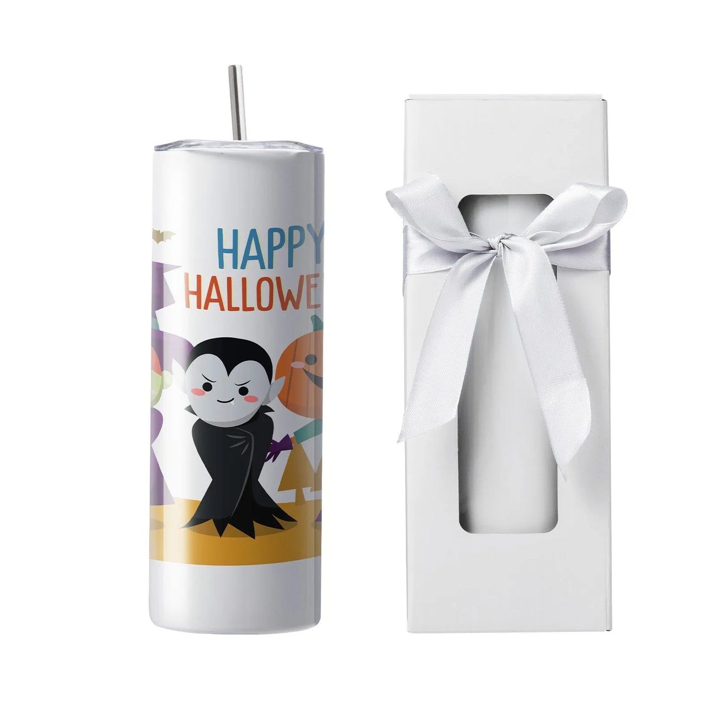 16 Pack Straight Sublimation Tumblers, 20 oz/567 g Blank Tumbler Bulk, Stainless Steel Double Wall Tumbler Cups with Straw, Lid, Brush, Base, Shrink Wrap, Gift Box, for Heat Press and Heat Transfer