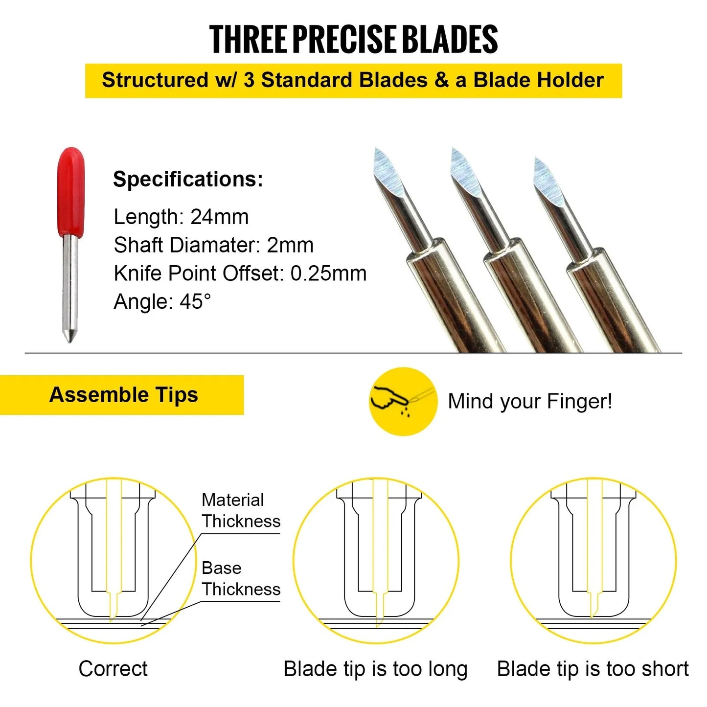 34" Vinyl Cutter/Plotter Sign Cutting Machine Software 3 Blades LCD Screen