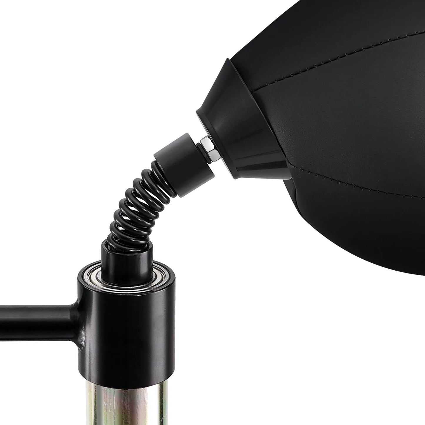 Boxing Speed Trainer, Punching Bag with Stand, Reflex Boxing Bag for Teens & Adults, Height Adjustable Free Standing Strike Bag Set with Gloves, Workout Speed Bag for Home Gym Training, Black