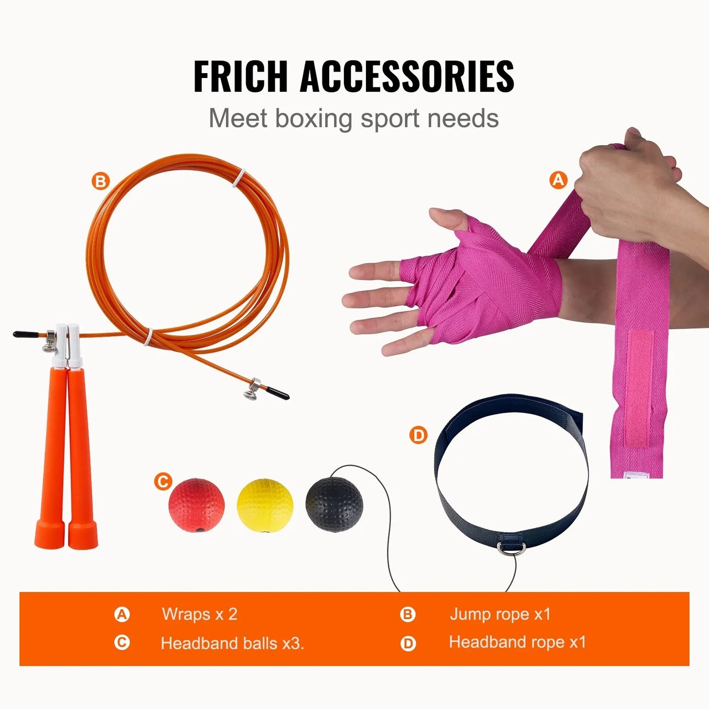 Punching Bag for Adults, 121.9 cm PVC Heavy Boxing Bag Set, Punching Bag with Chains and Gloves, Hanging Boxing Bag for MMA Karate Judo, Muay Thai Kickboxing Boxing, Home Gym Training, (Unfilled)