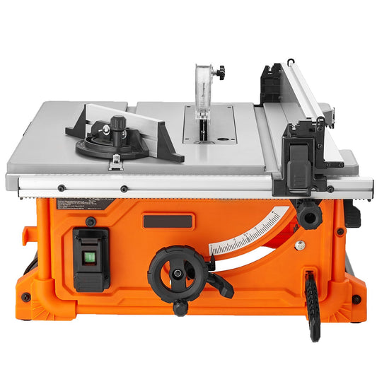 1800 W Table Saw Electric Cutting Machine, 625 mm Cutting Capacity, 4400 RPM, 85 mm 90° Crosscut Saw and 60 mm 45° Bevel Cut for Wood, Carpentry and Indoor/Outdoor Workshop